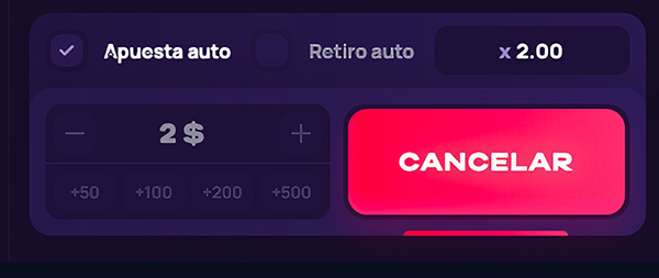 Apuesta autom&aacute;tica Lucky Jet