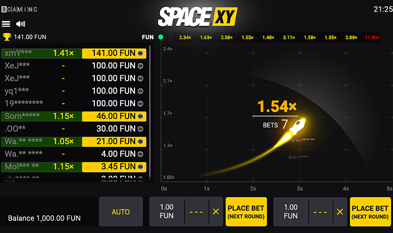 SpaceXY juego